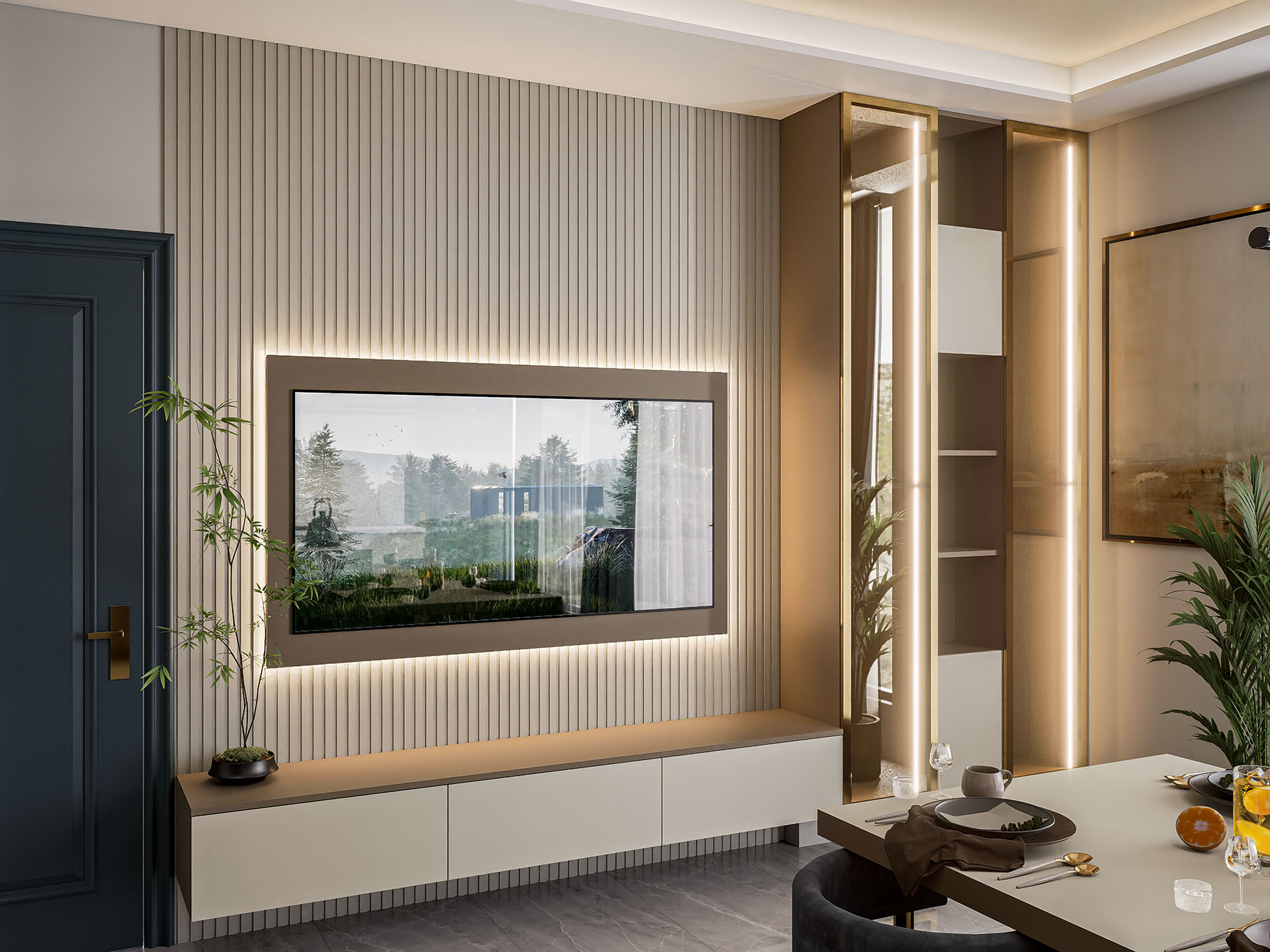 Batı Prestij Konutları Modern ve Fonksiyonel Mutfak Tasarımı