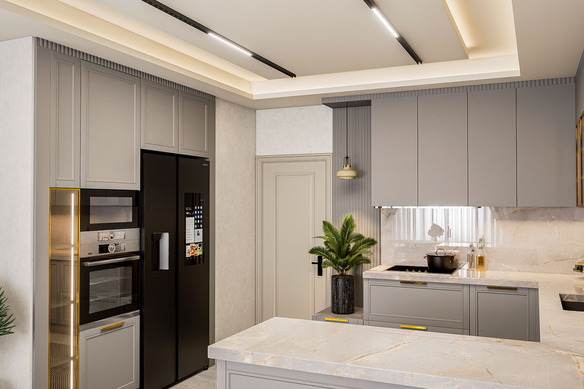 Oba 23 Konut Projesi Mutfak Tasarımı