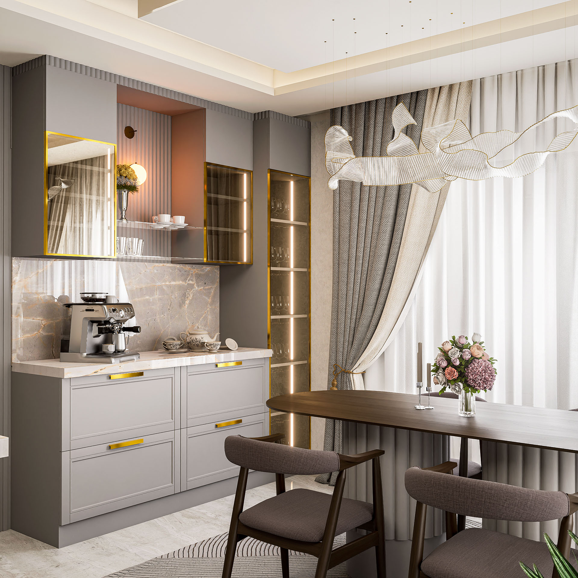 Oba 23 Konut Projesi Mutfak Tasarımı